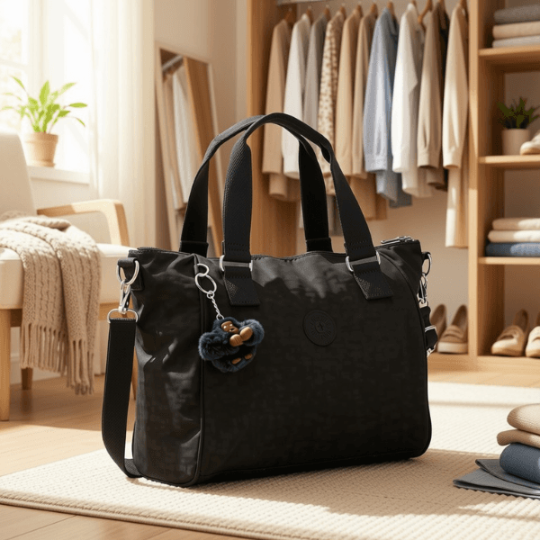 Kipling Lightweight Handbag - Black